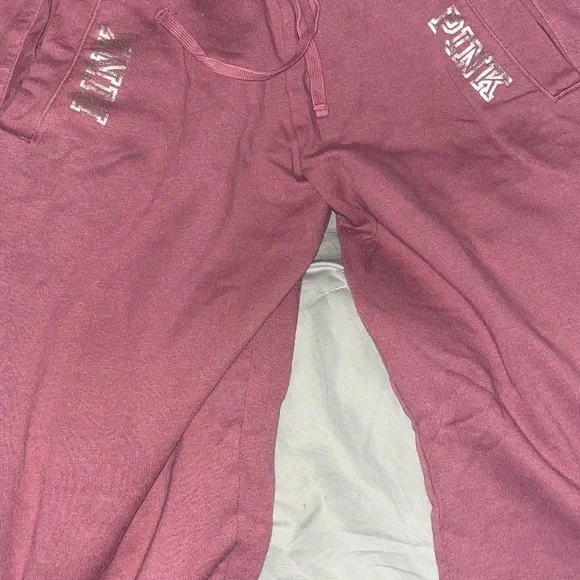 PINK Victoria's Secret Wide Leg Sweatpants - Picture 2 of 4